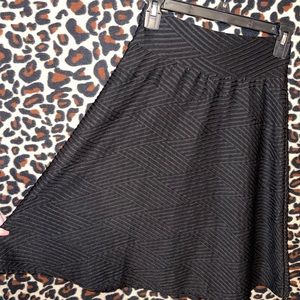 High Waisted Flowing Skirt